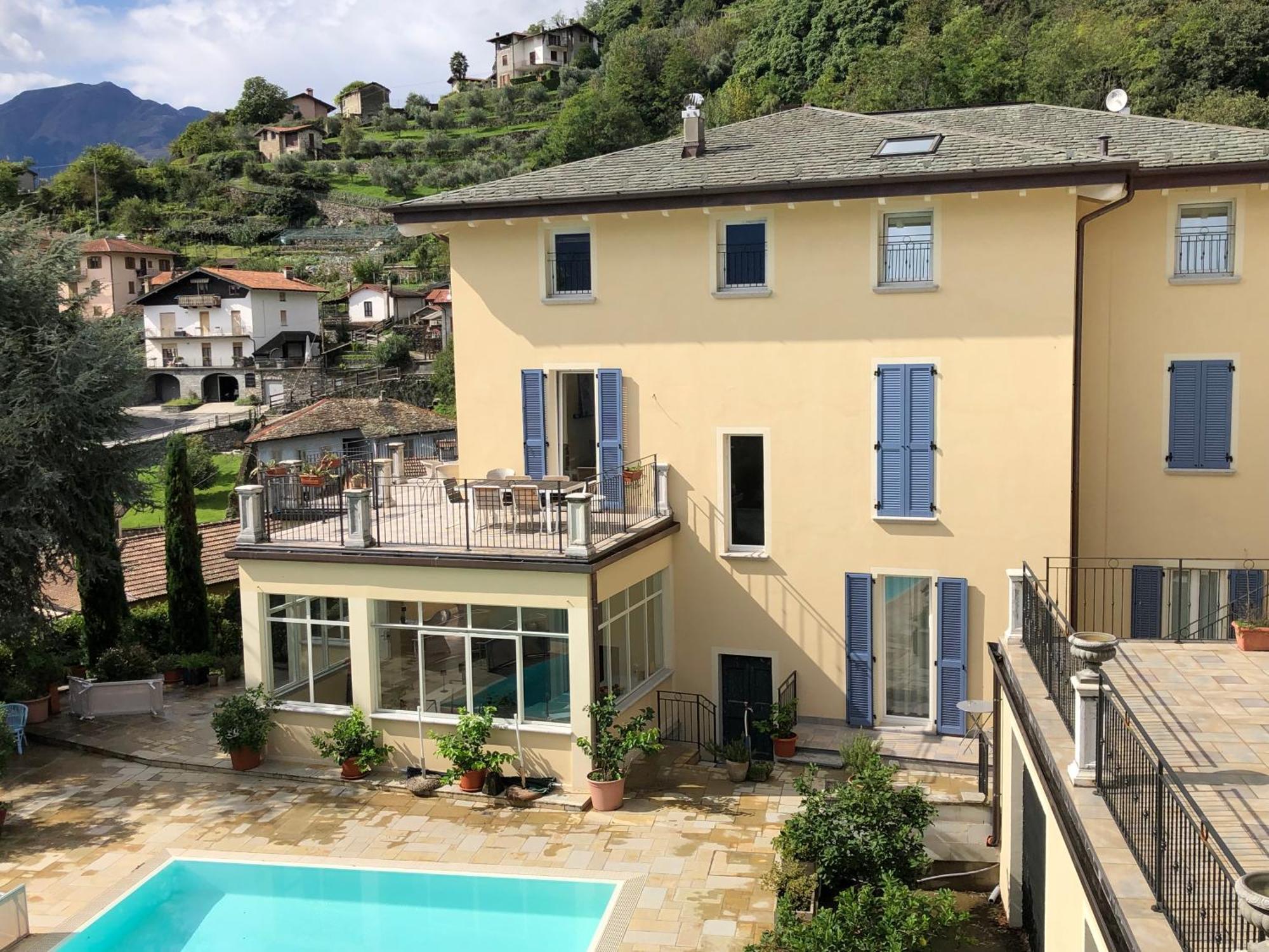 Villa Eden Jacuzzi Pool & Private Parking Domaso Kültér fotó